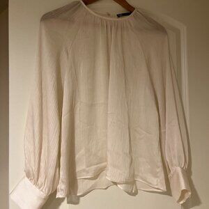 Beige Blouse Shirt